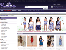 Tablet Screenshot of maclovelingerie.com